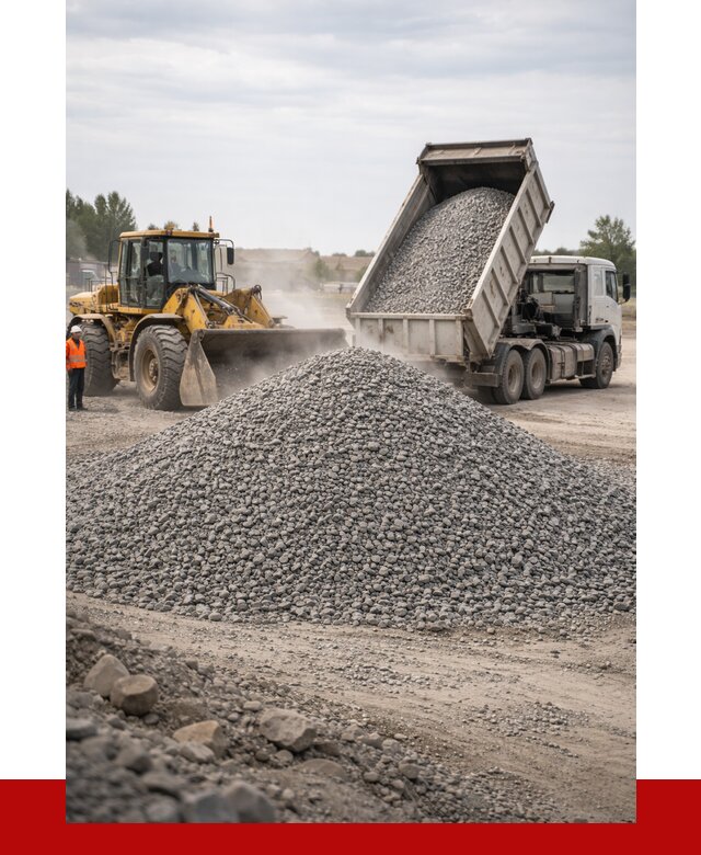 Купить щебень с доставкой в Стерлитамаке от 2575 руб. | ПРОНЕРУДСтм