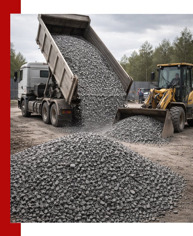 Доставка и продажа щебня гранитного в Стерлитамаке