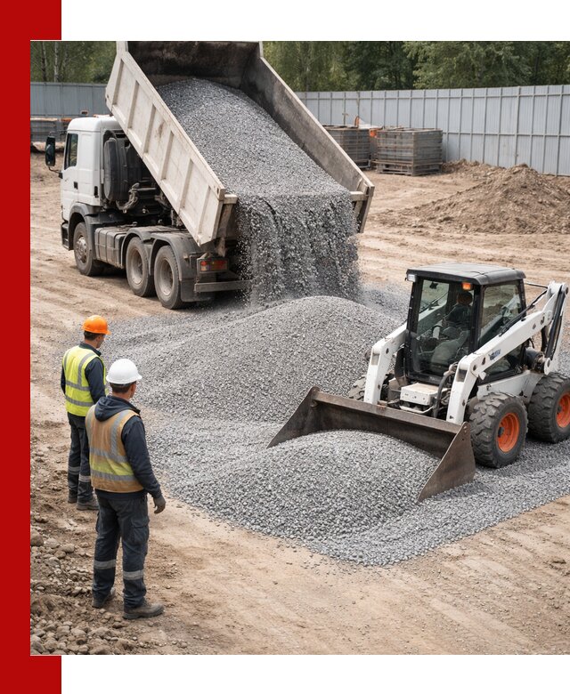 Доставка и продажа гранитного щебня фракции 0-5 в Стерлитамаке