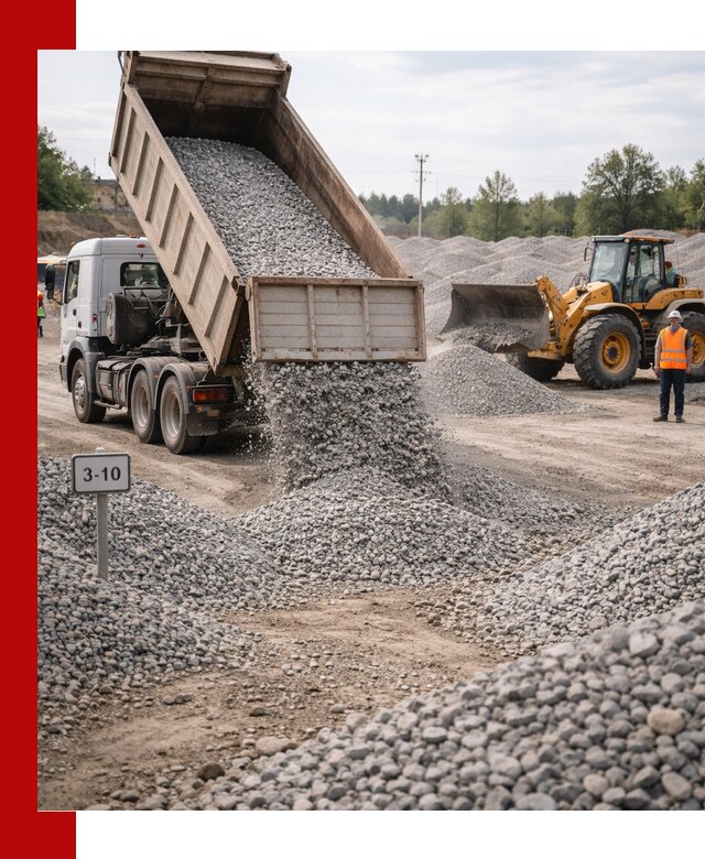 Гранитный щебень фракции 3–10: доставка и продажа в Стерлитамаке