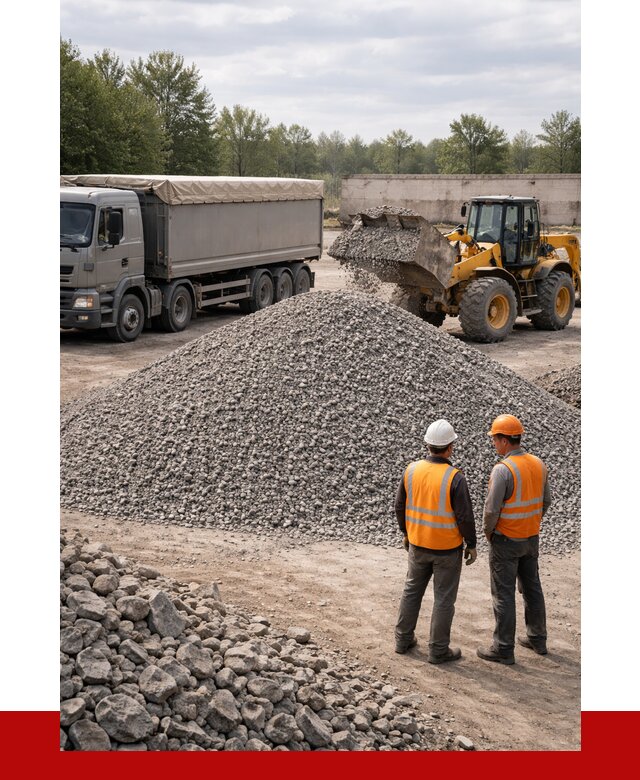 Гранитный щебень фракция 5-20 в Стерлитамаке от 4326 руб | ПРОНЕРУДСтм
