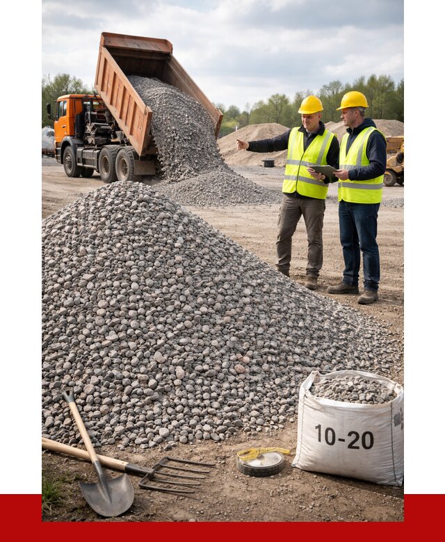 Гранитный щебень фракция 10-20 в Стерлитамаке от 4326 руб.|ПРОНЕРУДСтм
