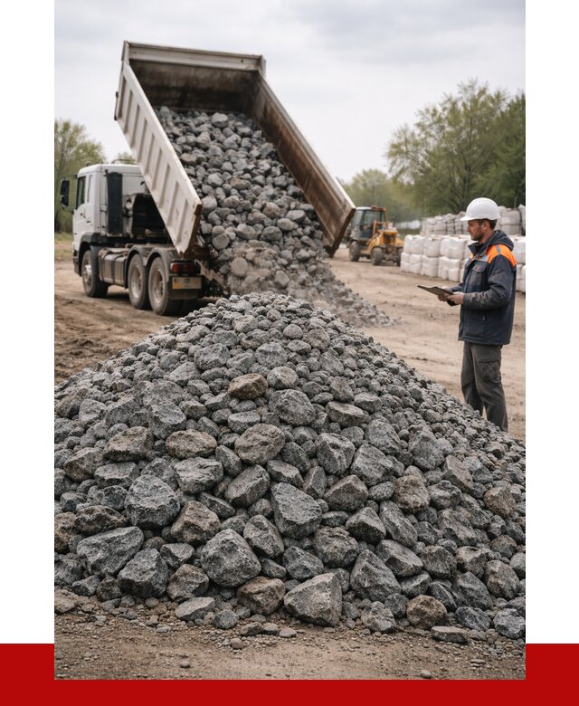 Гранитный щебень фракция 100-200 в Стерлитамаке от 4326 р. ПРОНЕРУДСтм