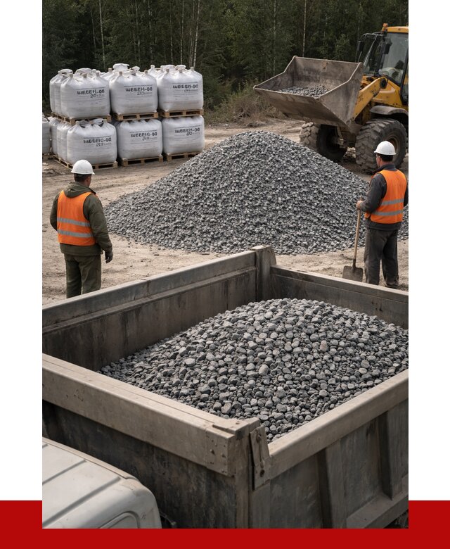 Щебень габбро диабаз 20-40 в Стерлитамаке от 3502 руб. | ПРОНЕРУДСтм