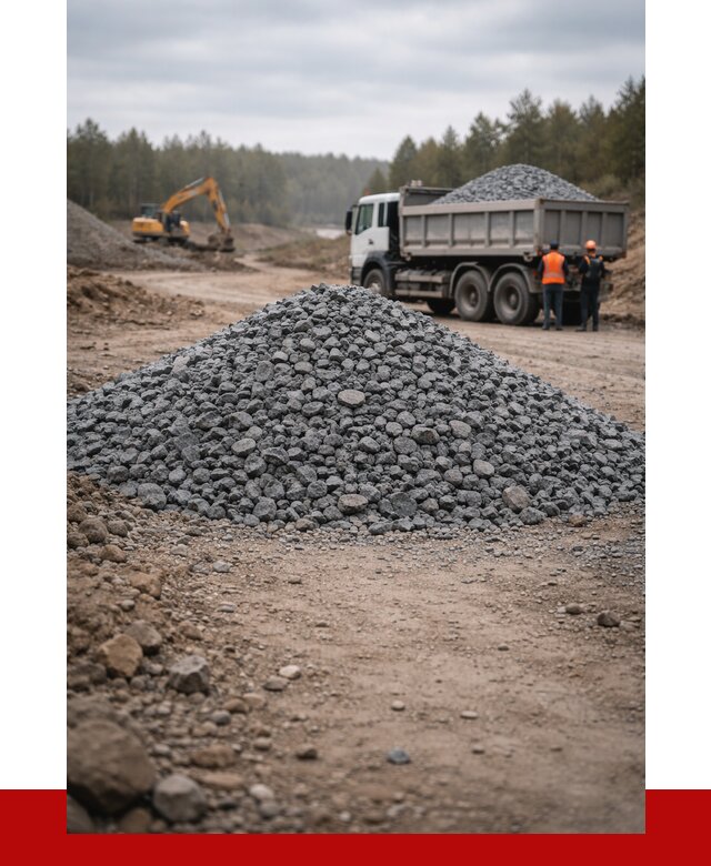 Щебень габбро диабаз фракция 40-70 в Стерлитамаке от 2266 р-ПРОНЕРУДСтм