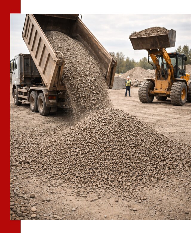 Гравийный щебень фракция 3–10 с доставкой в Стерлитамаке