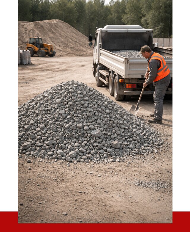 Гравийный щебень фракция 5-10 в Стерлитамаке от 2266 р. | ПРОНЕРУДСтм