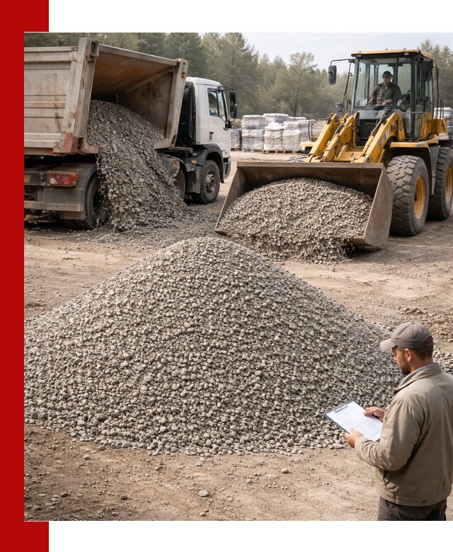 Гравийный щебень фракция 5–10 с доставкой в Стерлитамаке