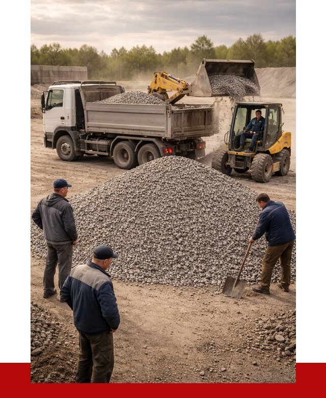 Гравийный щебень фракция 5-20 в Стерлитамаке от 2472 р. ПРОНЕРУДСтм