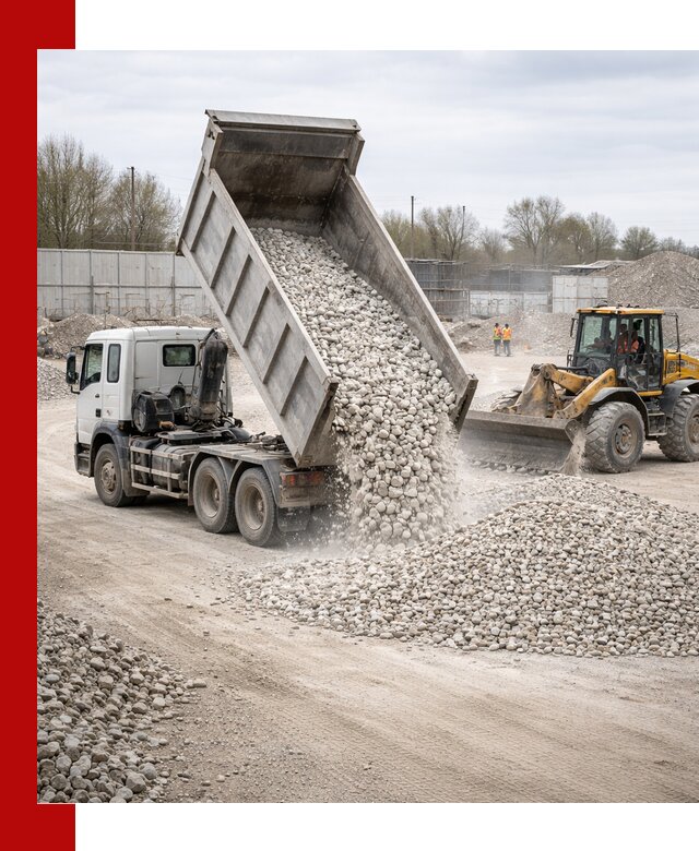 Доставка и продажа известнякового щебня в Стерлитамаке