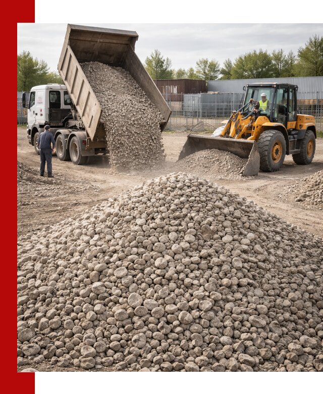 Доломитовый щебень фракции 20–41 с доставкой в Стерлитамаке