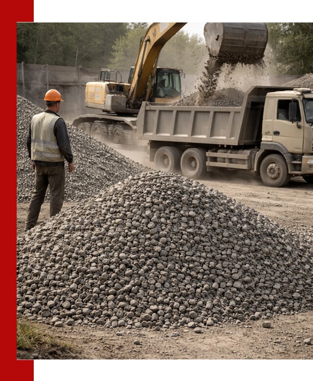 Шлаковый щебень фракция 5-20 с доставкой в Стерлитамаке