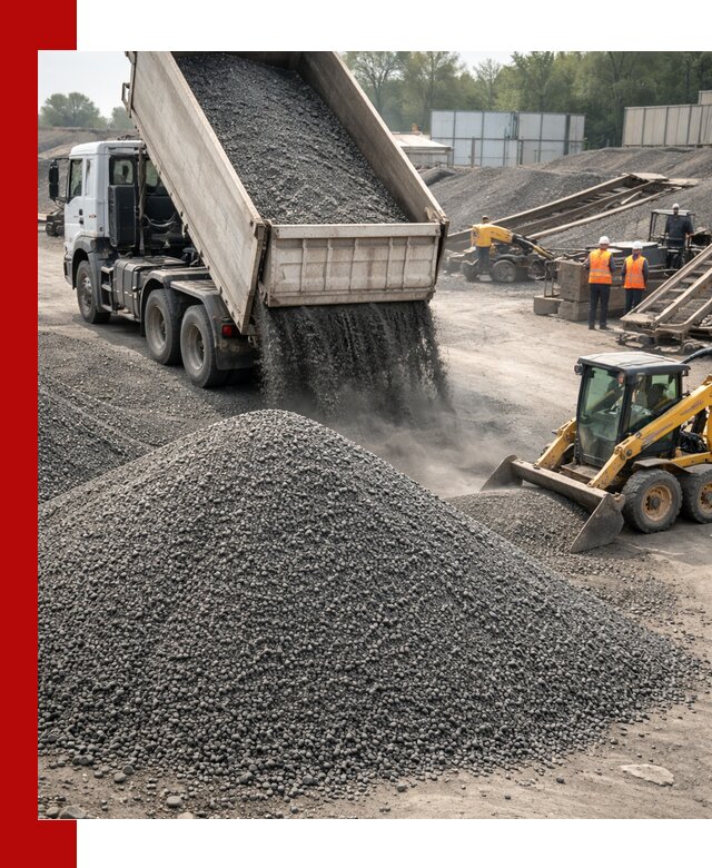 Вторичный щебень фракция 0–5 с доставкой в Стерлитамаке
