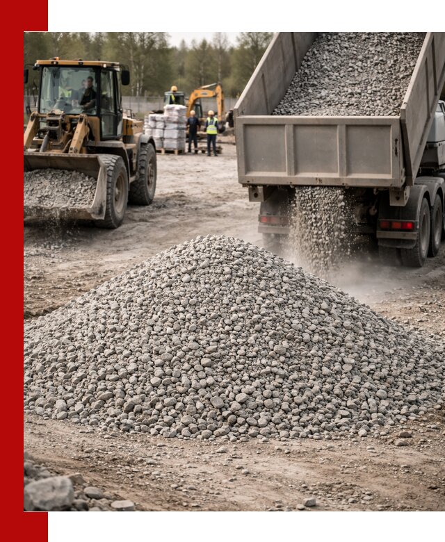 Вторичный щебень фракции 5-20 в Стерлитамаке — доставка и продажа крупнотоннажно