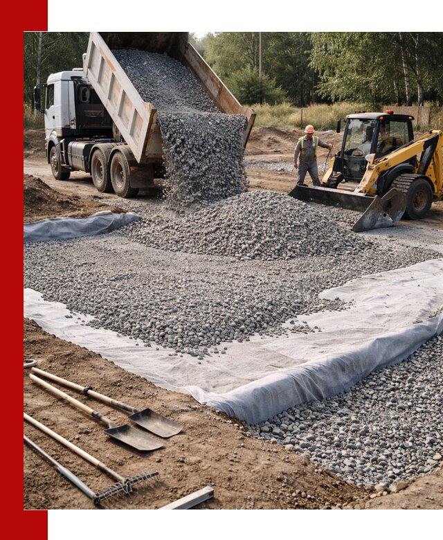 Щебень для фундамента с доставкой в Стерлитамаке