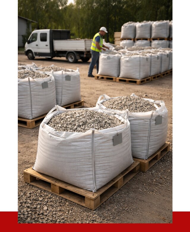 Щебень в мешках с доставкой в Стерлитамаке от 4326 р. | ПРОНЕРУДСтм