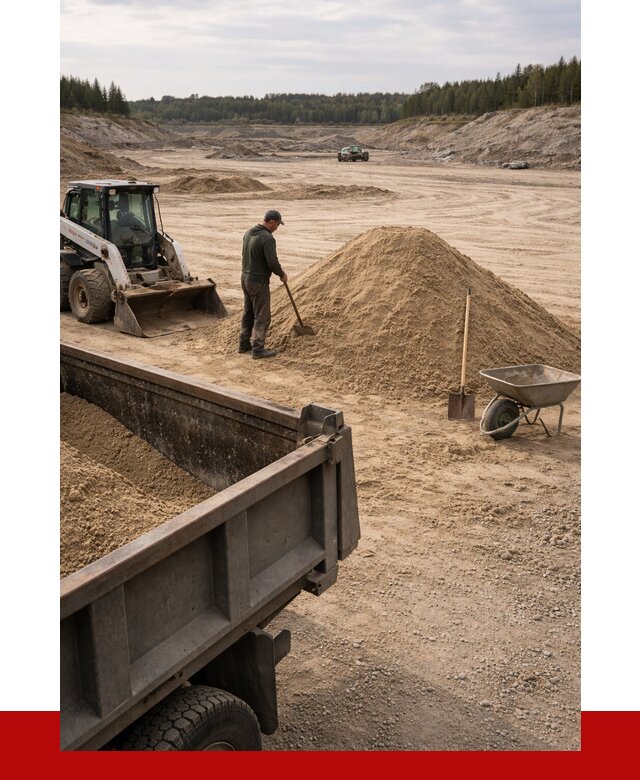 Карьерный песок среднезернистый в Стерлитамаке, от 2266 р. ПРОНЕРУДСтм