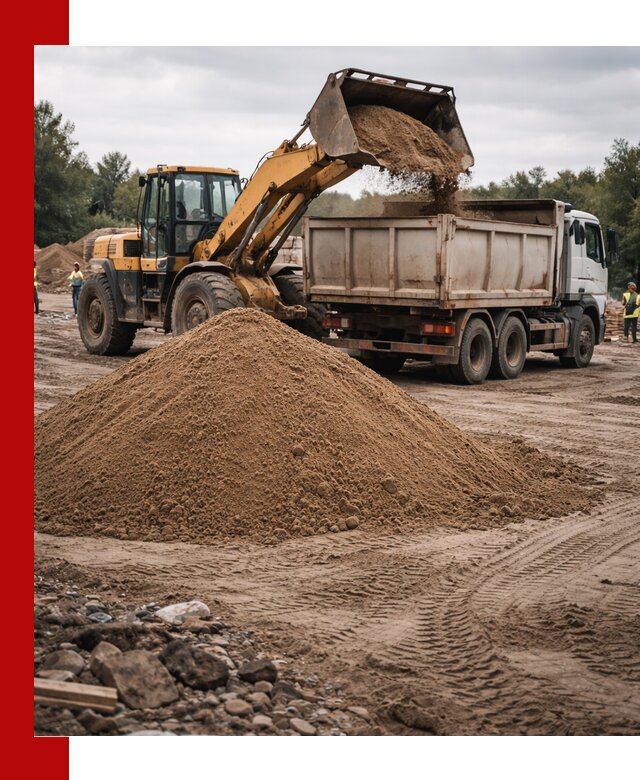 Доставка речного песка навалом в Стерлитамаке быстро и выгодно