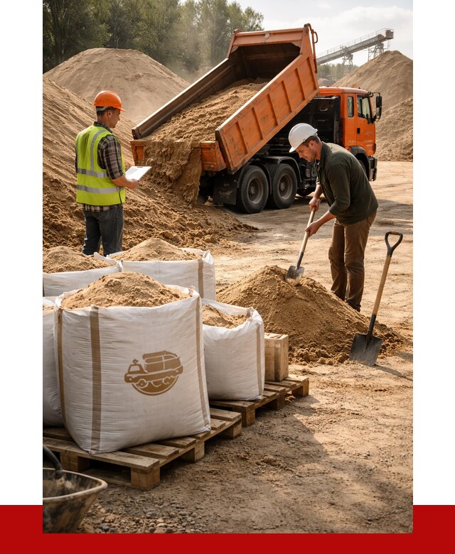 Строительный песок в Стерлитамаке от 2266 р. с доставкой, ПРОНЕРУДСтм