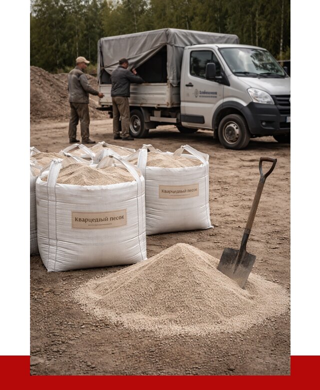 Кварцевый песок для пескоструя в Стерлитамаке от 4635 р. | ПРОНЕРУДСтм