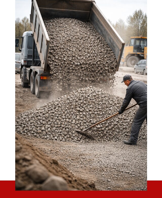 Гравий фракция 20-40 в Стерлитамаке от 2575 р. доставка | ПРОНЕРУДСтм