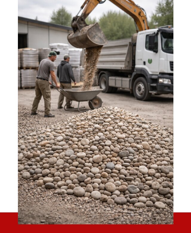 Галька декоративная в Стерлитамаке от 3296 р. за куб | ПРОНЕРУДСтм