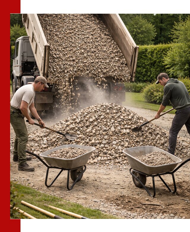 Доставка и продажа декоративной гальки в Стерлитамаке