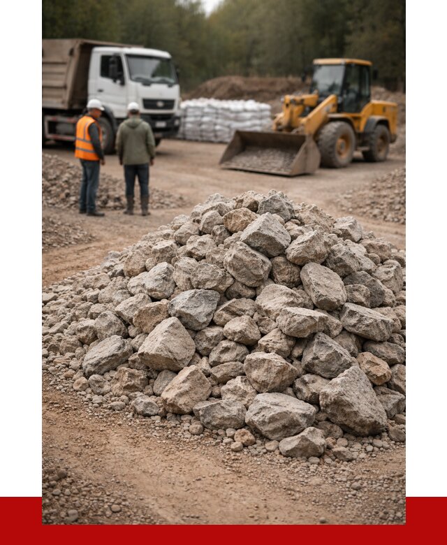 Купить бутовый камень с доставкой в Стерлитамаке от 2369 р. | ПРОНЕРУДСтм
