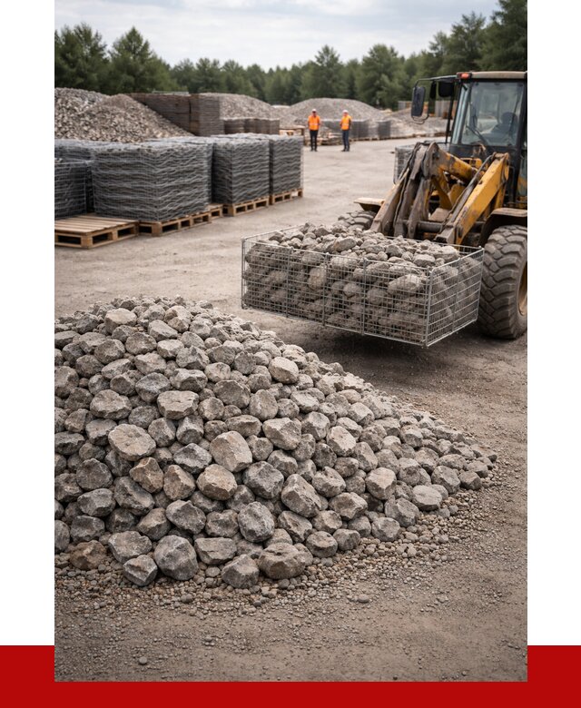 Камень для габионов фракция 70-150 в Стерлитамаке от 4326 р. | ПРОНЕРУДСтм