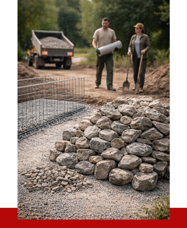 Камень для габионов фракция 100-200 в Стерлитамаке от 4944 р. | ПРОНЕРУДСтм