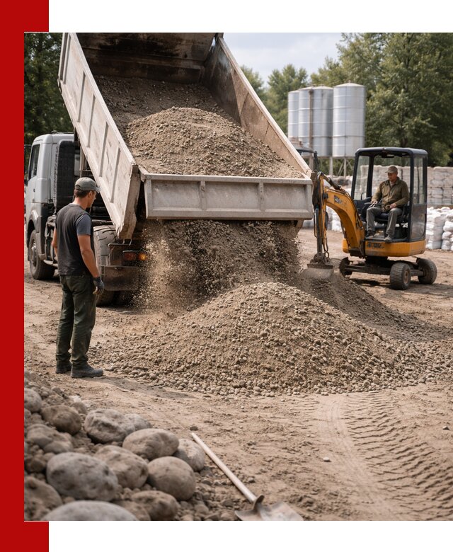 Доставка ПГС С3 в Стерлитамаке самосвалами и миксерами