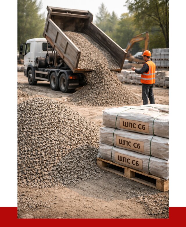 ЩПС С6 в Стерлитамаке с доставкой от 2266 р. за куб | ПРОНЕРУДСтм