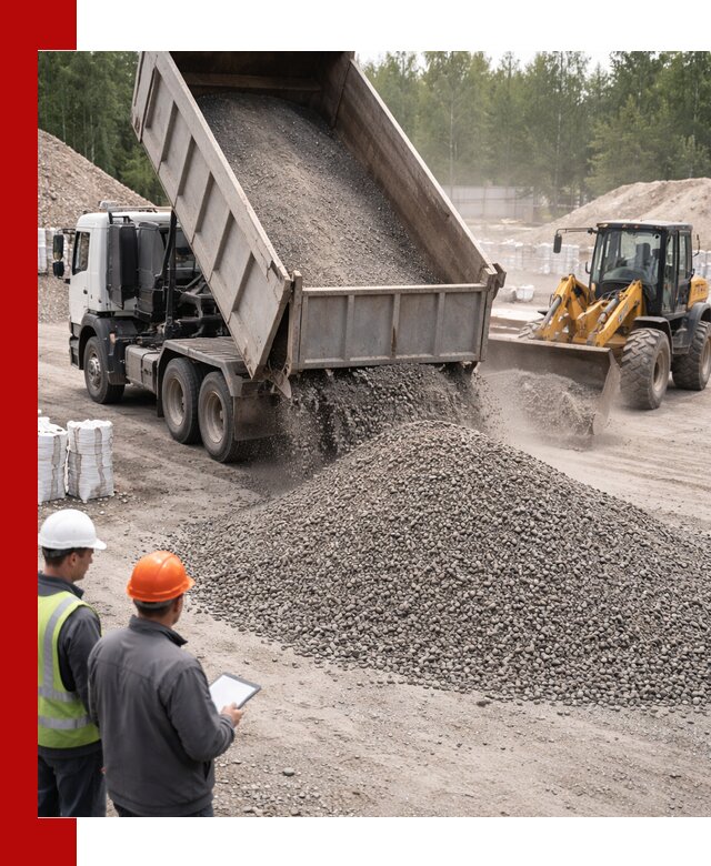 Доставка и продажа гранитного отсева 0-10 в Стерлитамаке