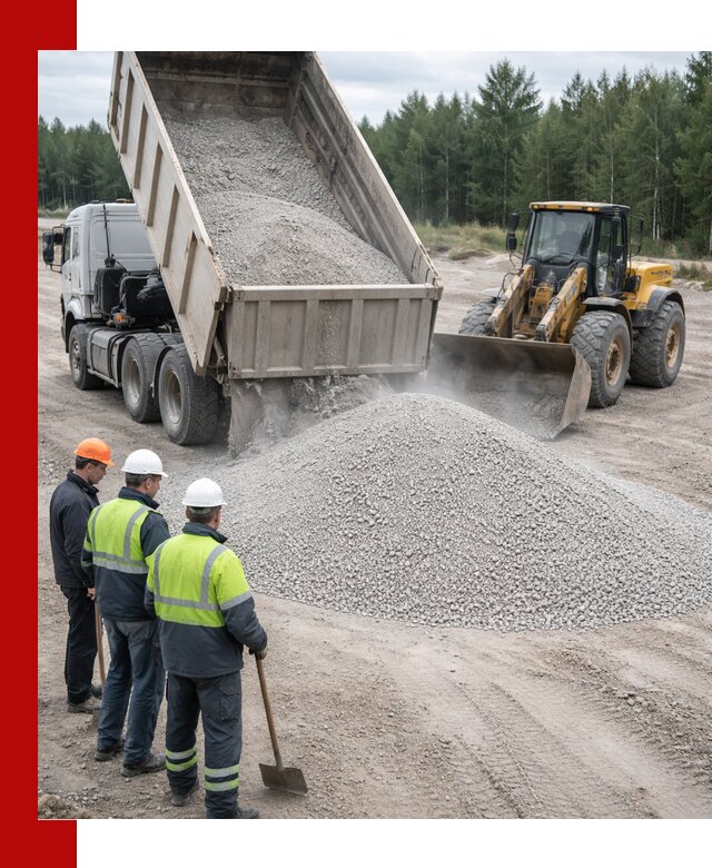 Известняковый отсев 0-5 доставка в Стерлитамаке быстро и выгодно