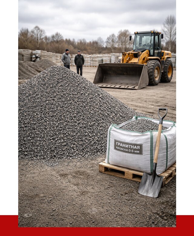 Купить гранитную крошку в Стерлитамаке от 4944 р. с доставкой | ПРОНЕРУДСтм