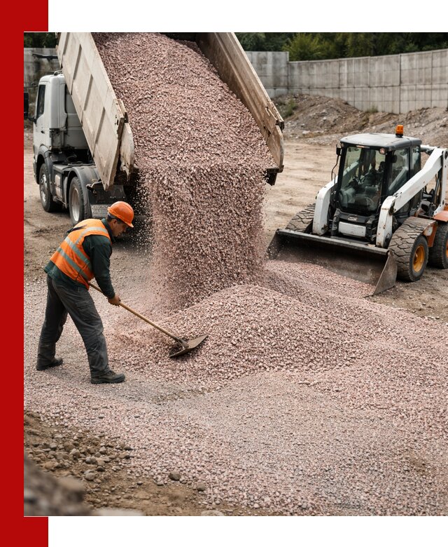 Крошка розовый гранит с доставкой в Стерлитамаке от производителя