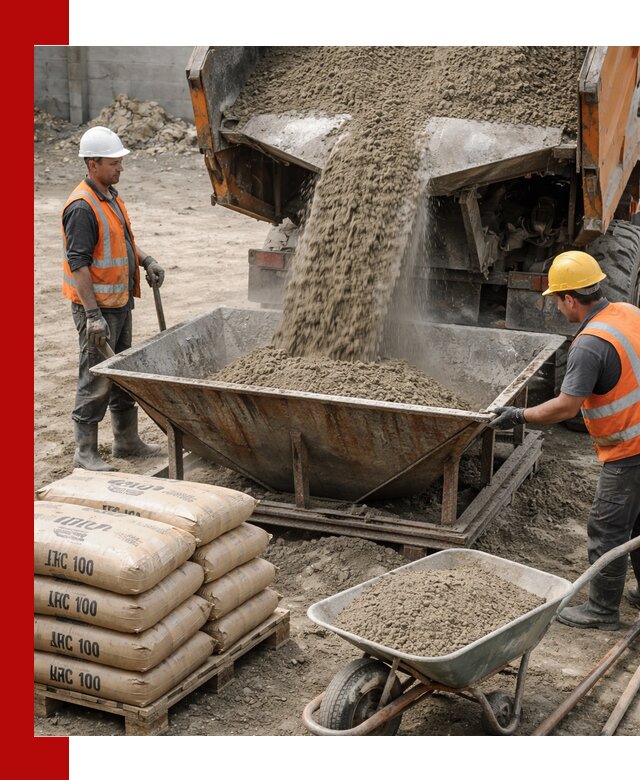 Доставка цементно-песчаной смеси М100 в Стерлитамаке