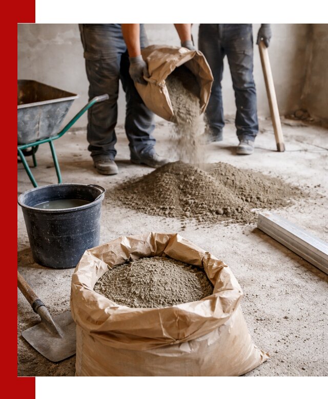 Доставка сухой смеси для стяжки в Стерлитамаке