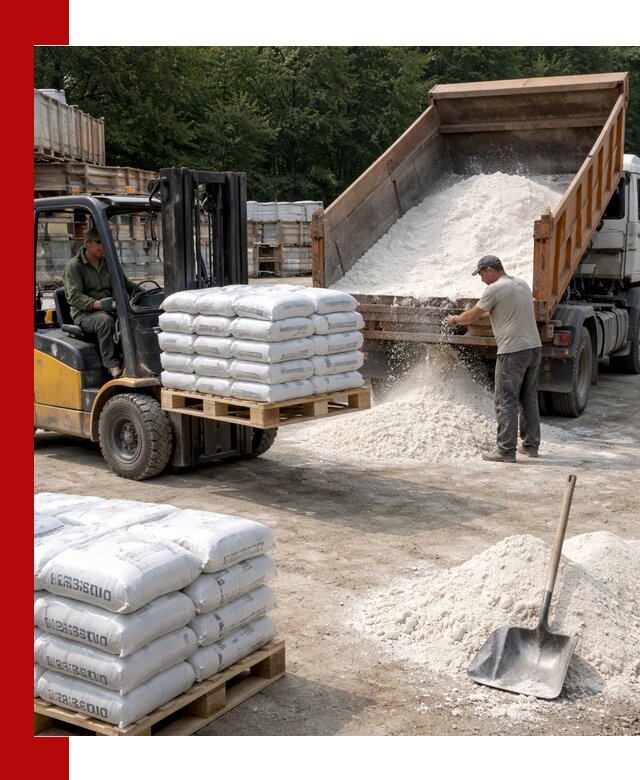 Доставка строительной извести оптом и в розницу в Стерлитамаке