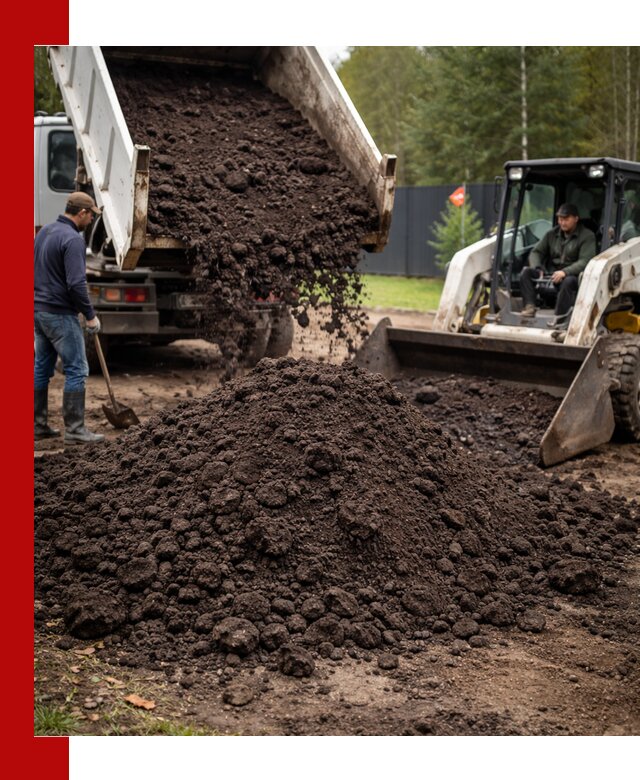 Плодородный грунт с доставкой в Стерлитамаке для садов и огородов