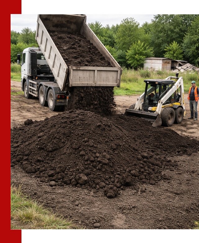 Поставка плодородной земли с доставкой самосвалом в Стерлитамаке