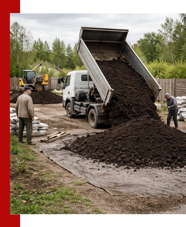 Доставка качественного почвогрунта в Стерлитамаке оптом и в розницу
