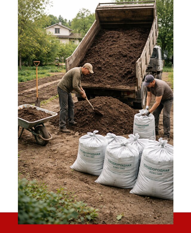 Плодородная смесь в Стерлитамаке от 4326 р./куб с доставкой | ПРОНЕРУДСтм