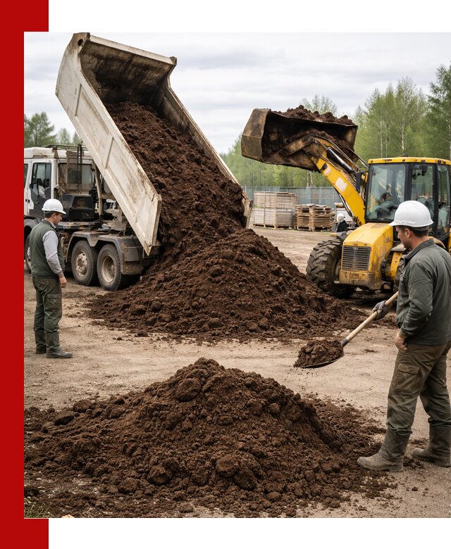 Доставка торфа оптом и в мешках в Стерлитамаке