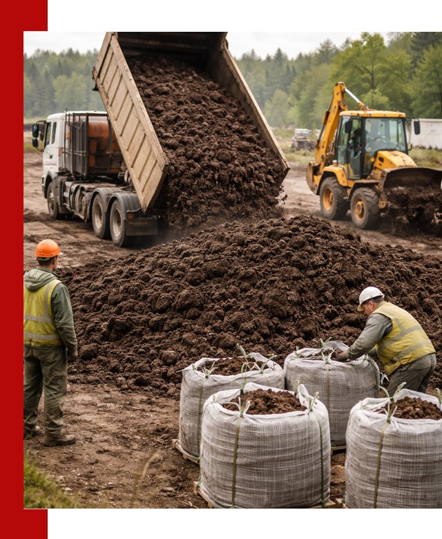 Доставка нейтрального торфа в Стерлитамаке оптом и в розницу