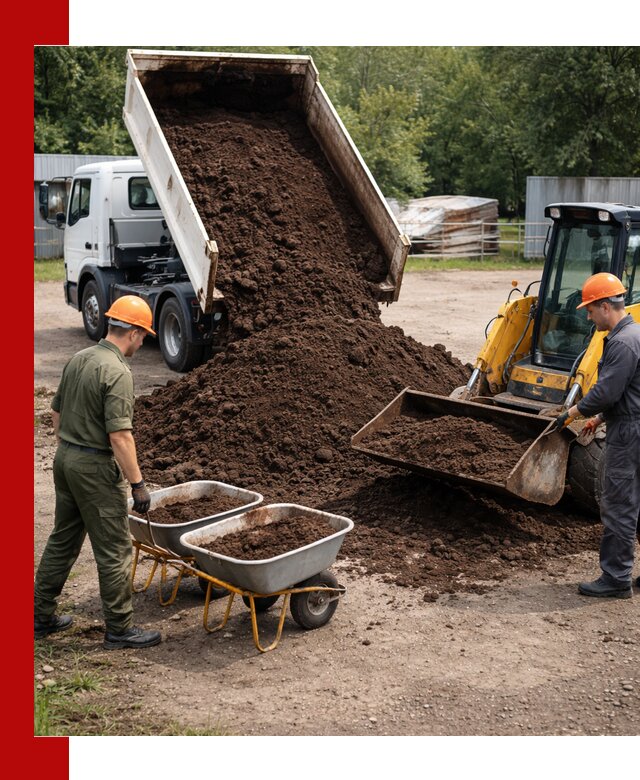 Доставка торфо-земляной смеси в Стерлитамаке для огорода и ландшафта