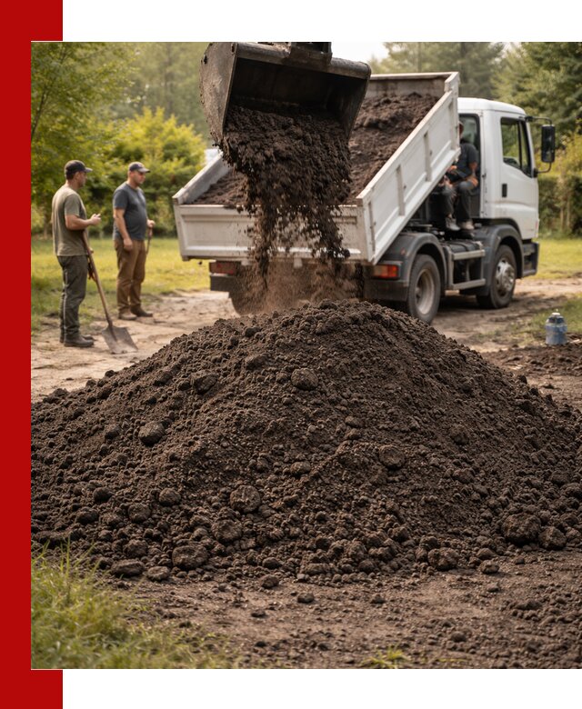 Доставка и продажа чернозема в Стерлитамаке оптом и в розницу