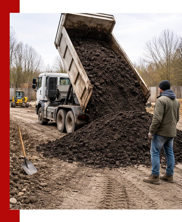 Доставка чернозема навалом в Стерлитамаке быстро и выгодно