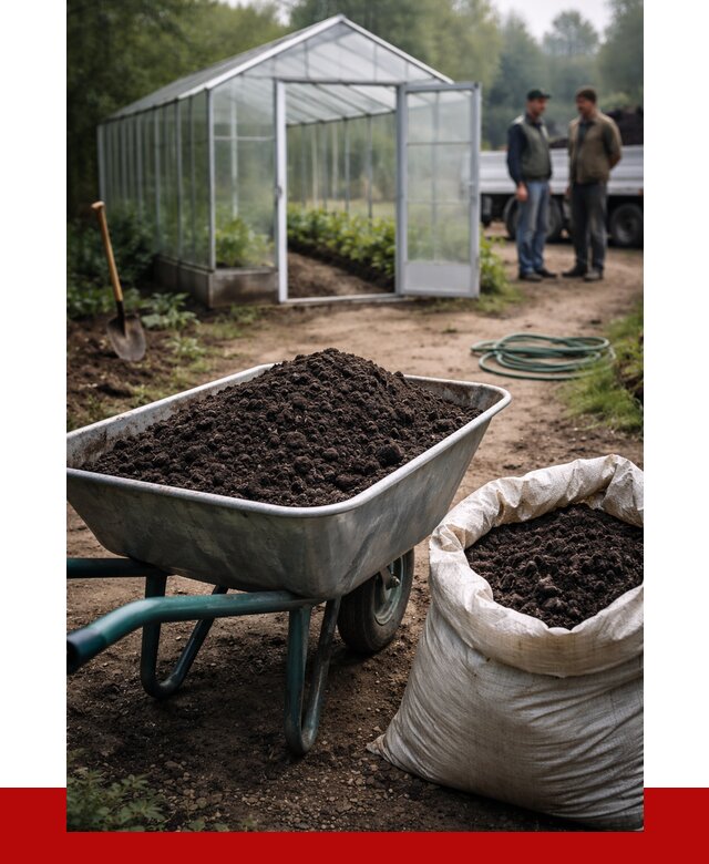 Чернозем для теплицы в Стерлитамаке с доставкой от 1545 р. | ПРОНЕРУДСтм