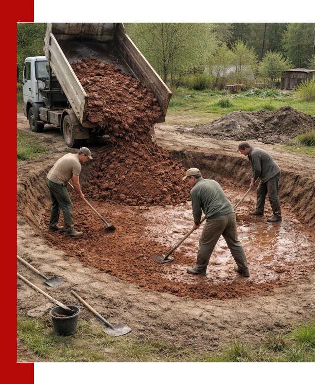 Купить качественную глину для пруда в Стерлитамаке